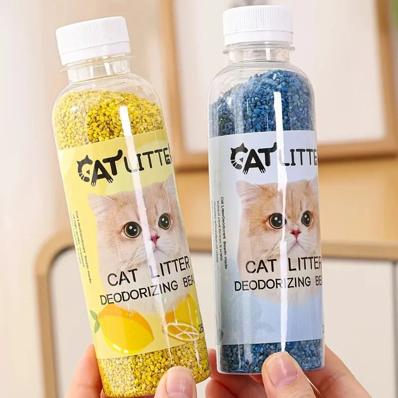 Cat Litter Deodorizing Beads – Litter Box Odor Eliminator