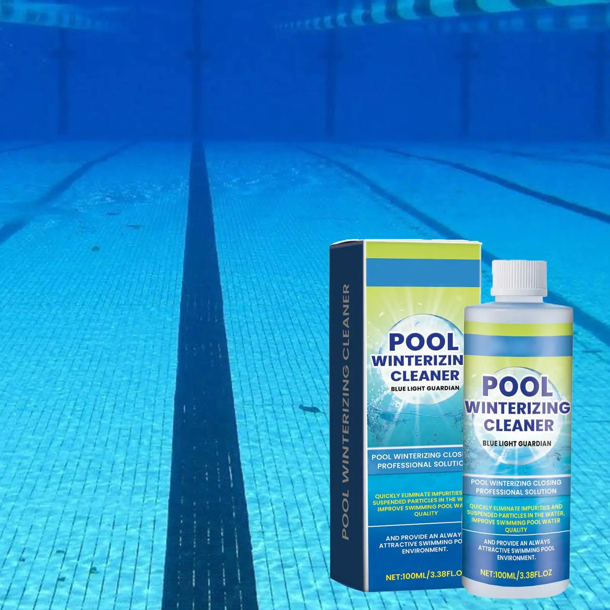 Pool Water Clarifier 100ml – Flocculant for Pools & Hot Tubs