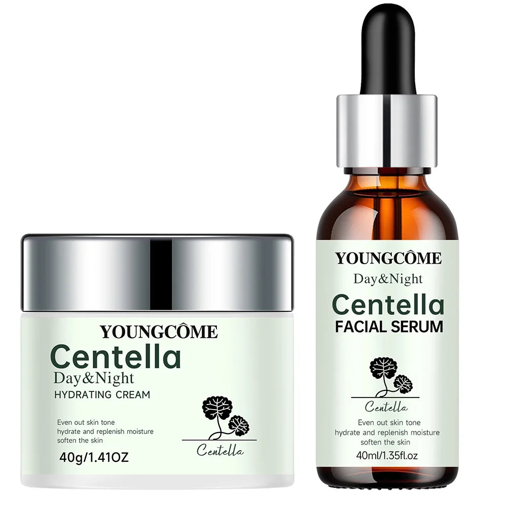 YOUNGCOME Centella Asiatica Serum & Hydrating Cream