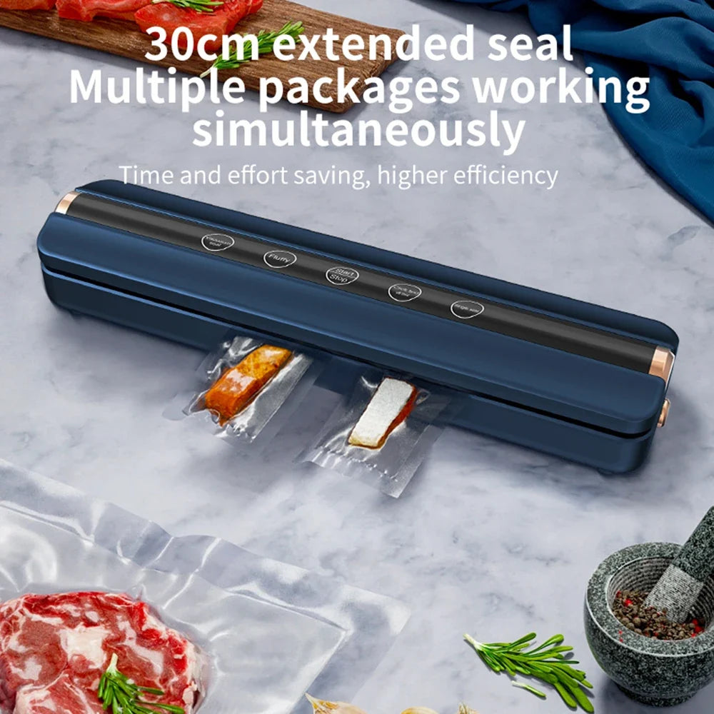 Wireless USB Vacuum Sealer 62KPa 1500mAh – Auto Food Sealer