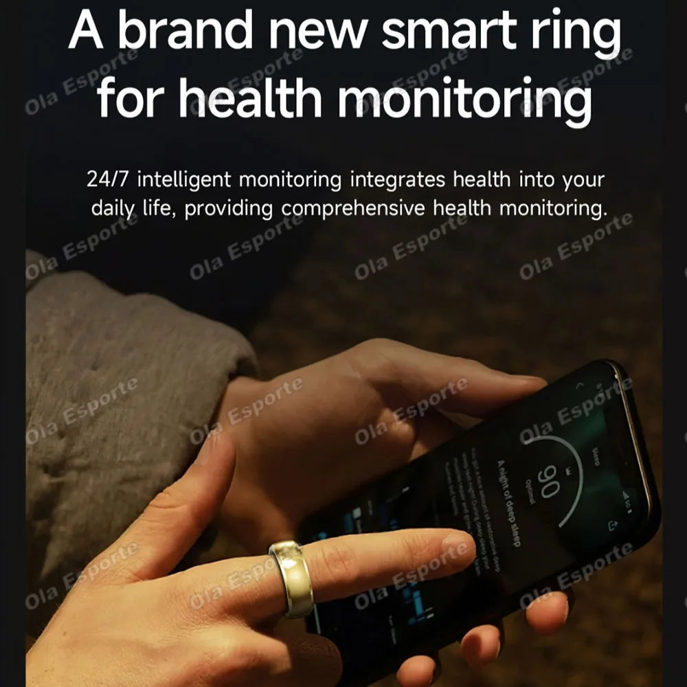Smart Ring Heart Rate & Fitness Tracker | Waterproof 5ATM