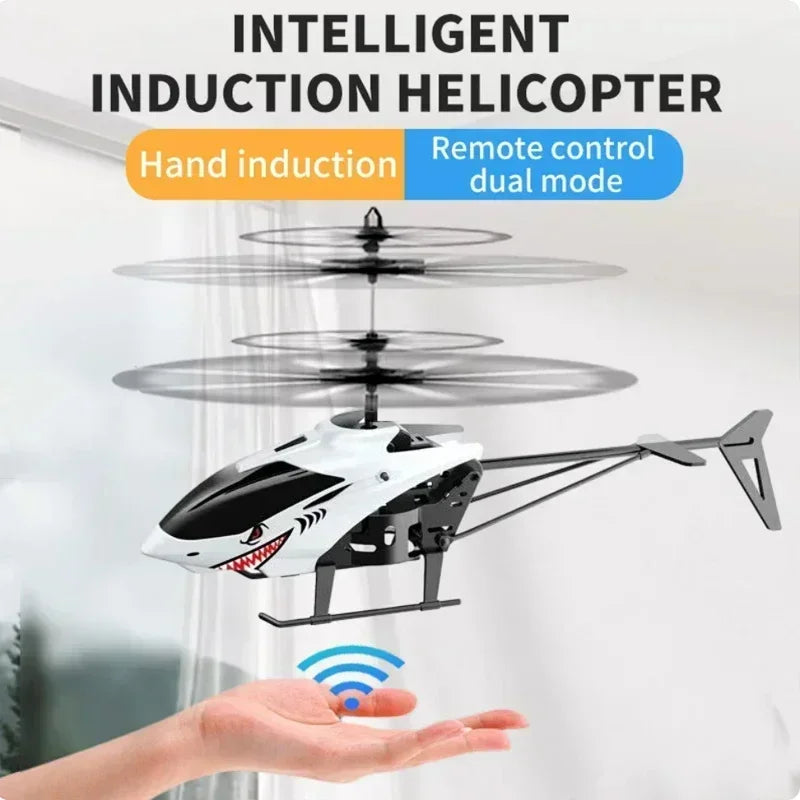 Mini RC Helicopter Drone Toy – App-Controlled & Rechargeable