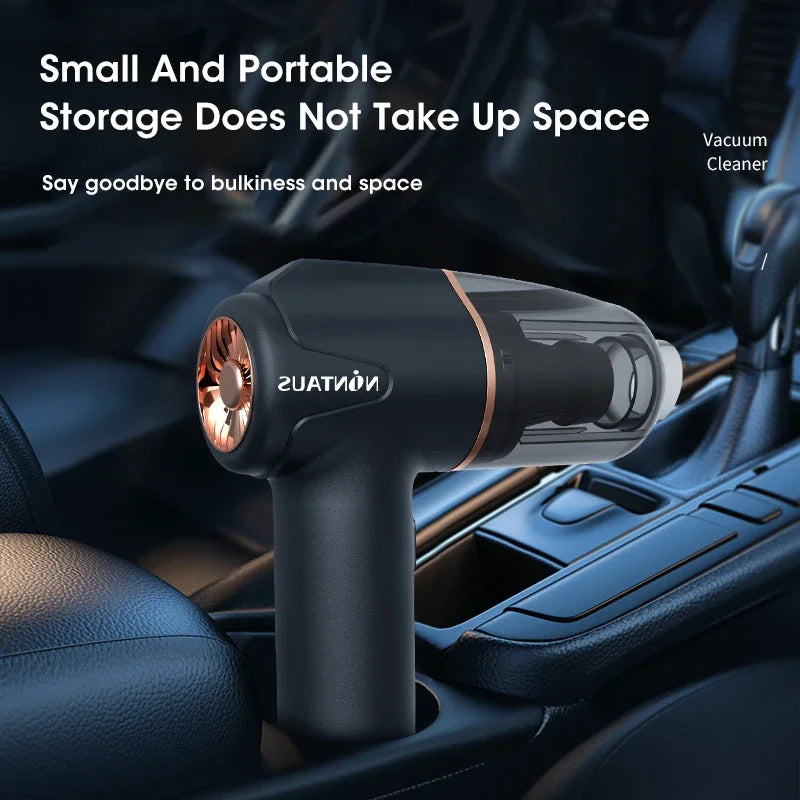 Wireless 3-in-1 Portable Handheld Vacuum – Home & Car
