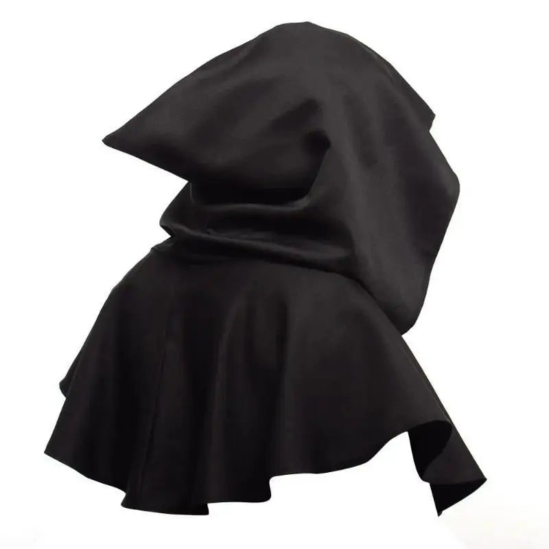 Unisex Men Medieval Costume Renaissance Cloak Hat Halloween Witch