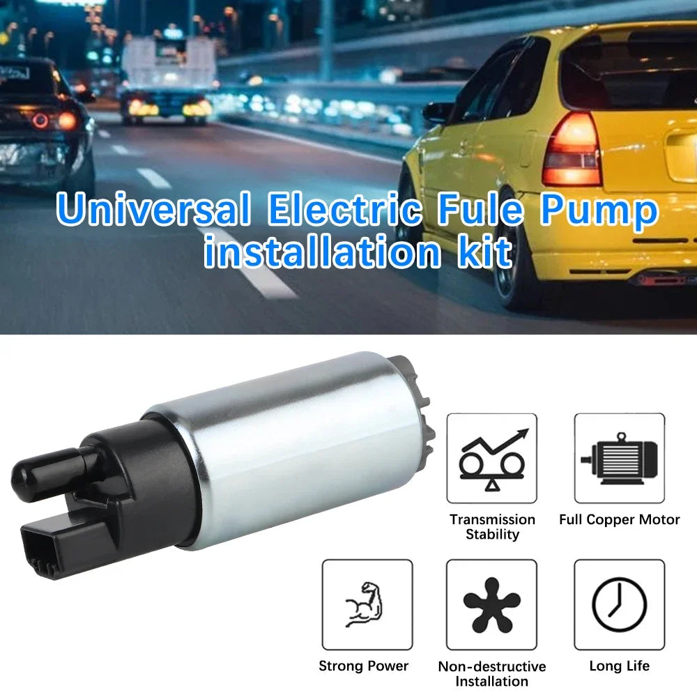 Universal 12V Electric Fuel Pump 125LPH – Multi-Brand Fit