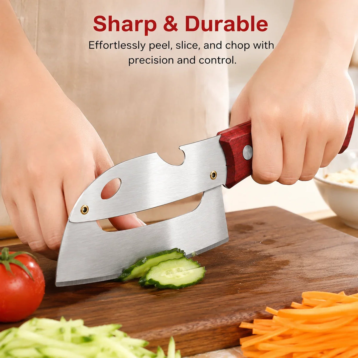 Stainless Steel Pineapple Peeler Knife | Fruit & Veggie Tool