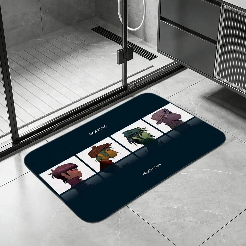 Diatomite Bath Mat – Quick Dry, Absorbent & Anti-Slip
