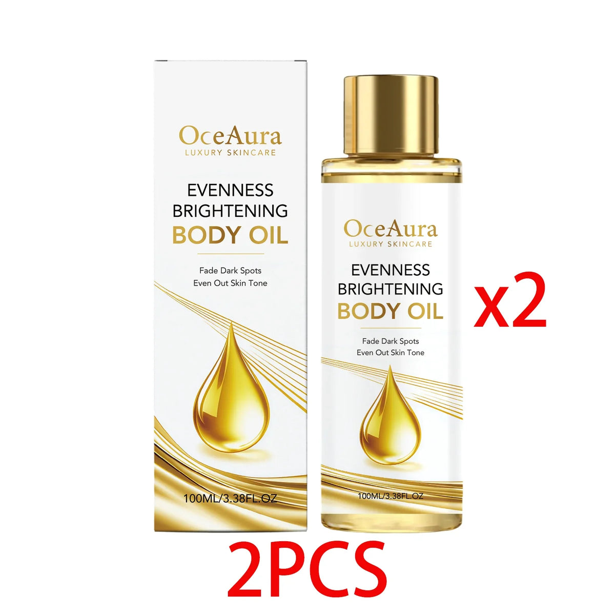 OceAura Vitamin E & Aloe Vera Glow Body Oil 100ml