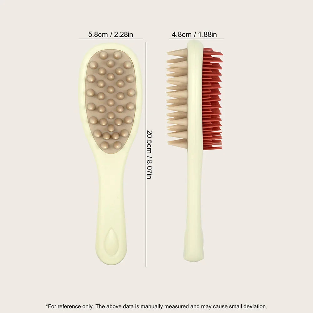 Long Handle Scalp Massage Shampoo Brush & Hair Detangler Comb