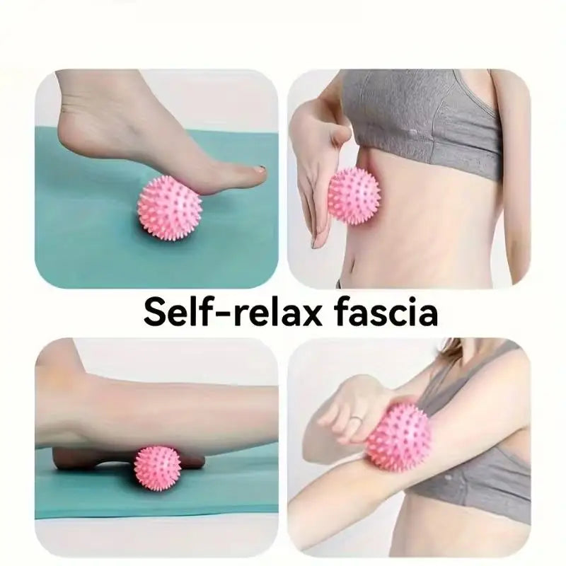 Hedgehog Spiky PVC Massage Ball – Yoga, Fitness & Relaxation