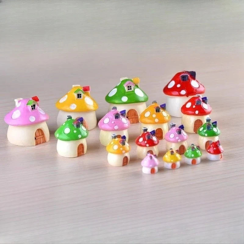 Mini Resin Moss Micro Landscape Decor Outdoor Fairy Miniature Garden