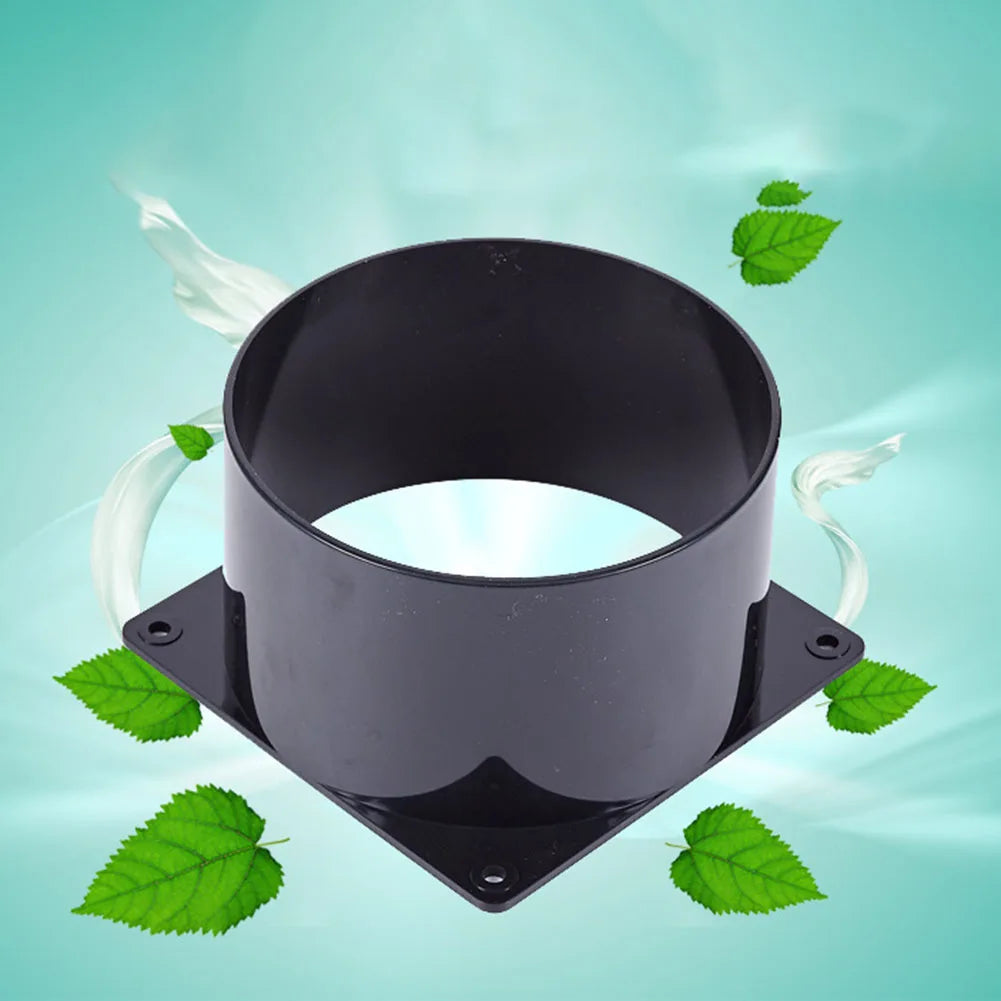 ABS Wall Flange Connector Ventilation Pipe Air Ducting Connection