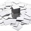 100pcs Self-Adhesive Mini Square Mirror Tiles 1cm | Mosaic Craft