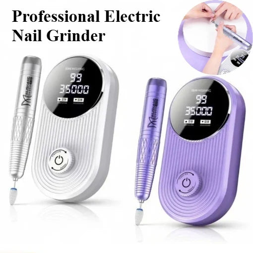 Professional Electric Nail Drill Kit – 50,000 RPM Manicure Set