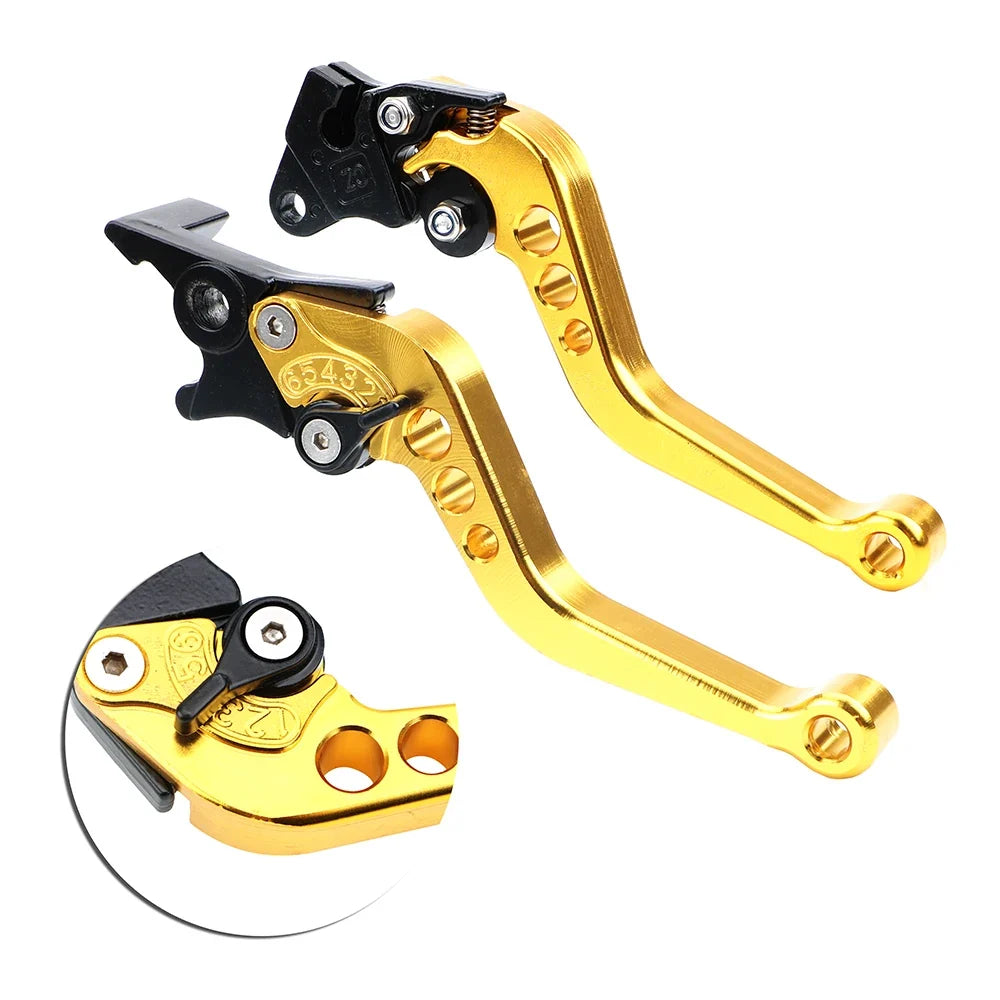 CNC Aluminum Motorcycle Brake & Clutch Levers – Universal 22mm