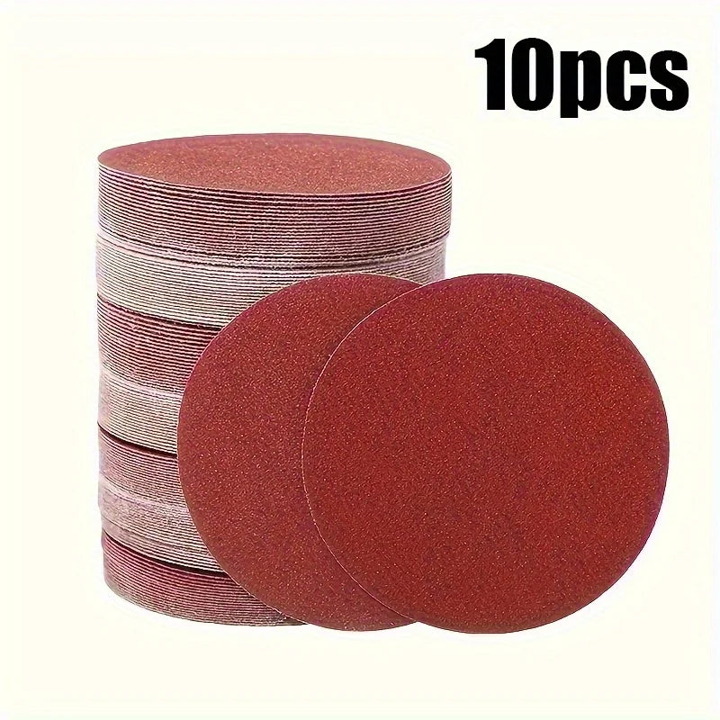 5-inch Circular Self-adhesive Sandpaper Disc Polishing Machine 60-800