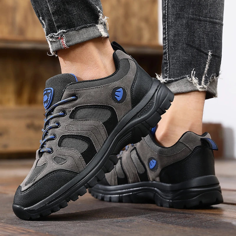 Men's Anti-Slip Breathable Hiking Sneakers | Trail Camp Shoes