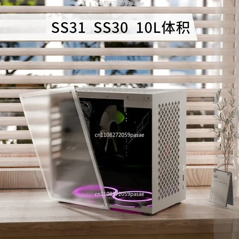 ITX mATX Mini Desktop PC Chassis – SS31 Vertical Tower Case