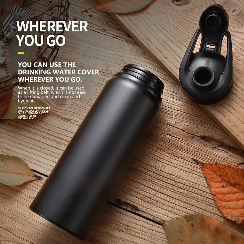 700ml Aluminum Water Bottle – Leakproof Reusable Sports Cup