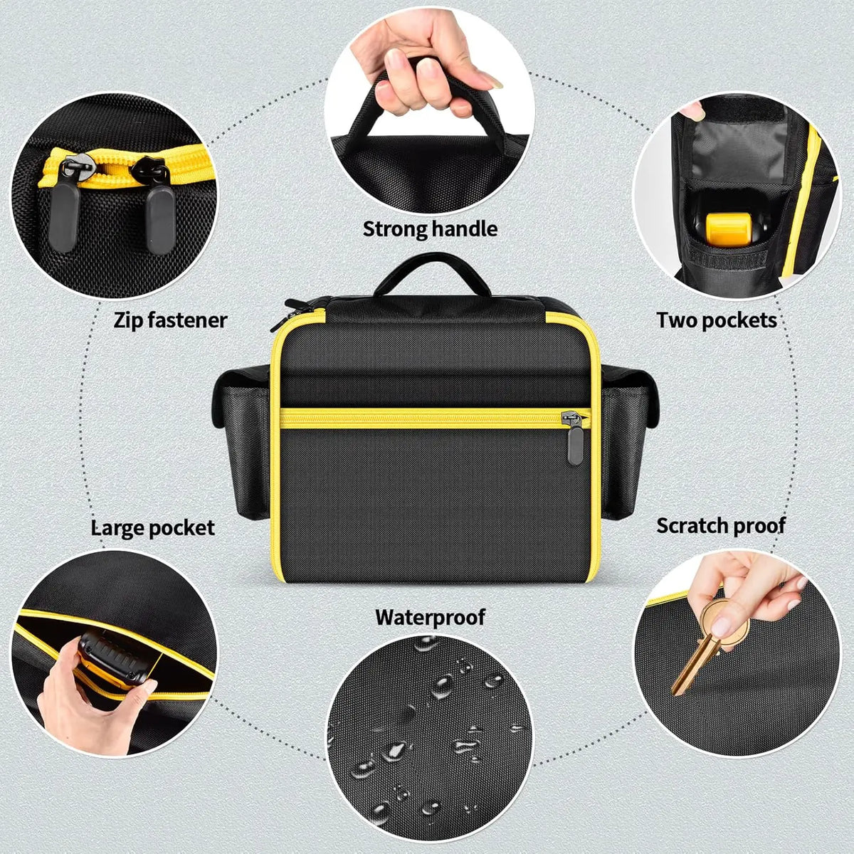 Canvas Carry Bag for DEWALT DCC020IB 20V MAX Tire Inflator