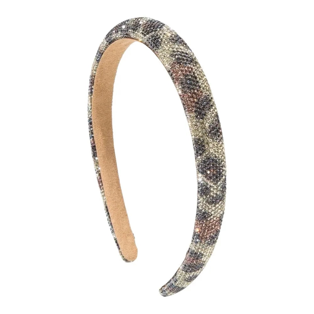 Sparkly Rhinestone Headband – Baroque Wide Hairband for Women