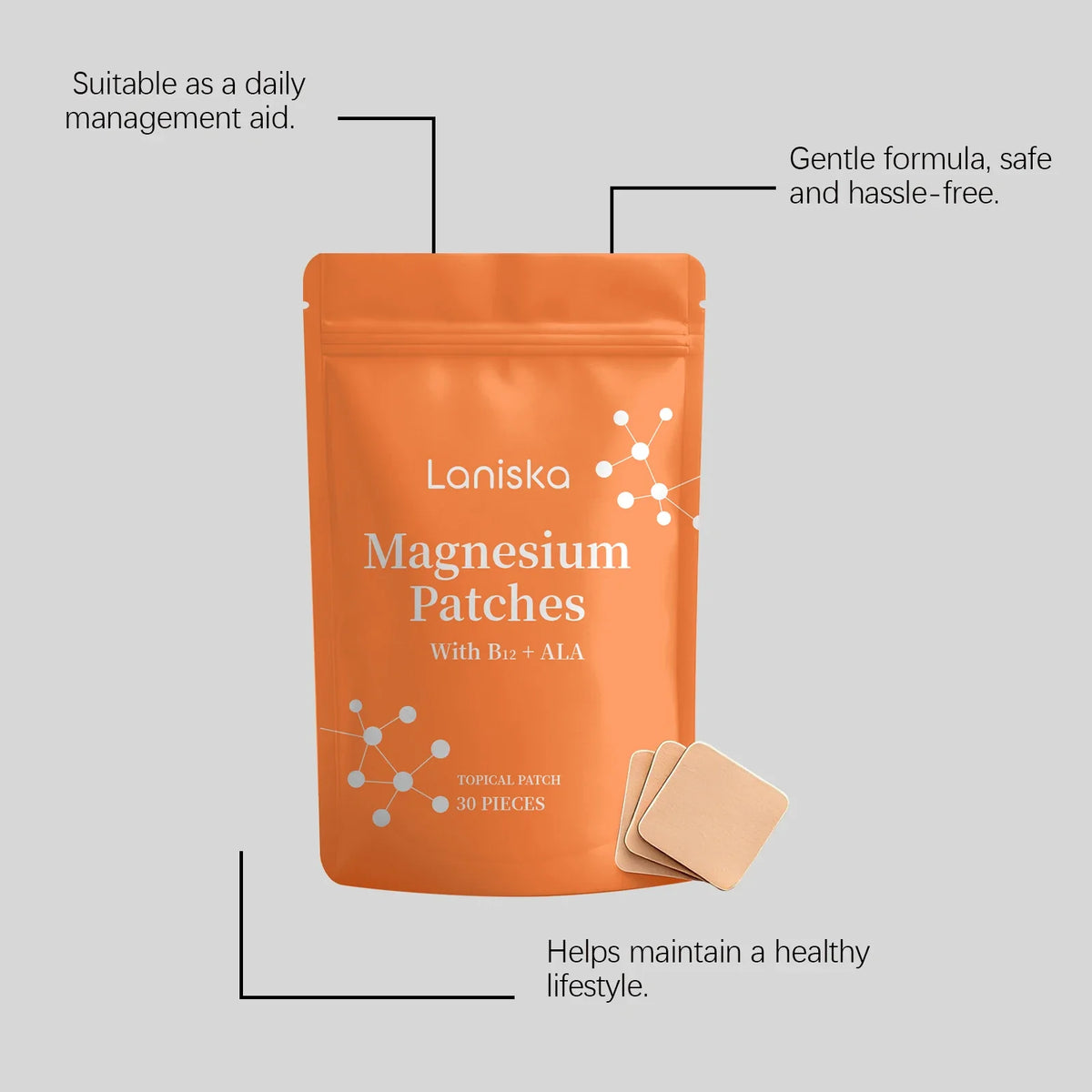 Laniska Nourishing Body Patches – Breathable & Skin-Friendly