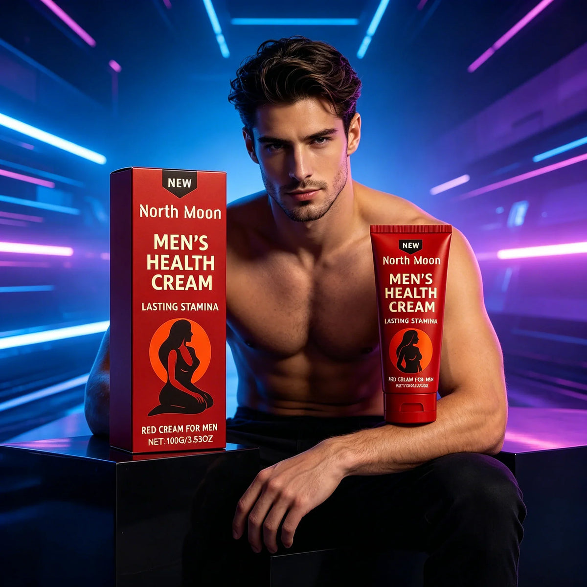 Men's Deep Moisturizing Body Massage Cream | Daily Skin Care