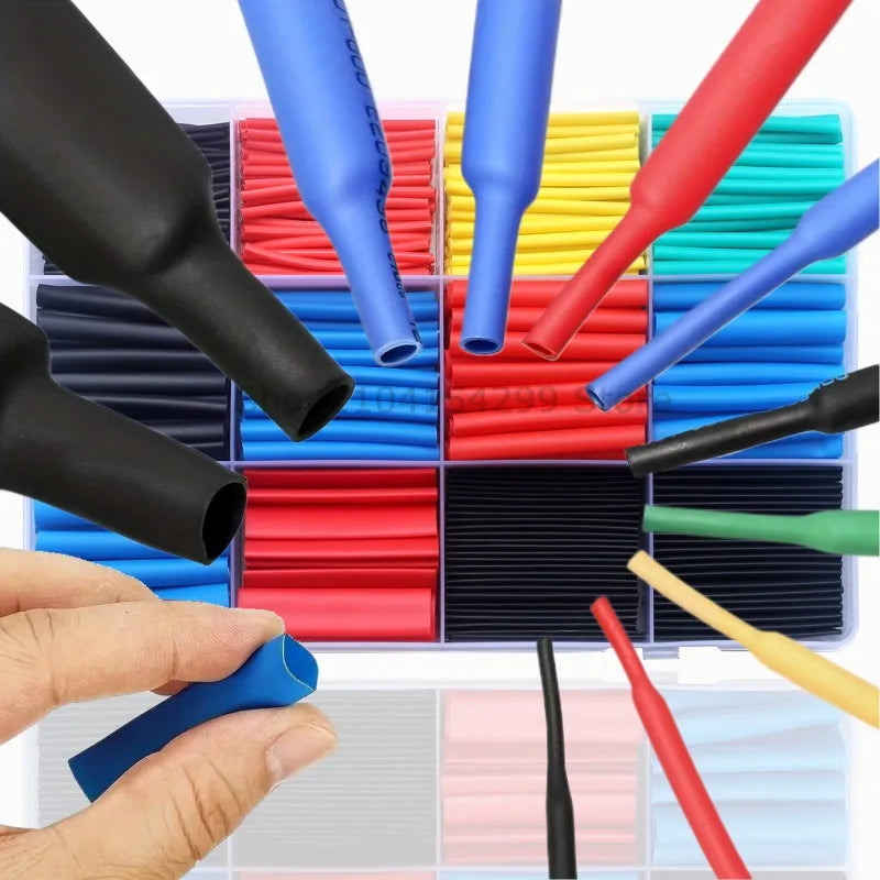 Assorted Heat Shrink Tubing Set – Polyolefin Wire Insulation