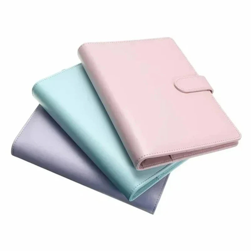 Vintage Leather Ring Binder Notebook A5 A6 | Refillable Organizer