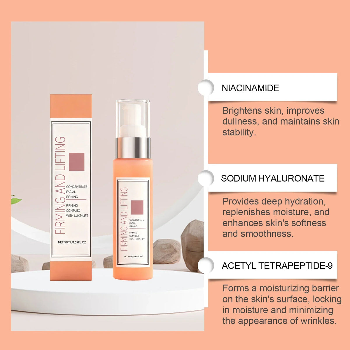 Hoygi Lifting & Firming Face Serum – Anti-Aging Brightening