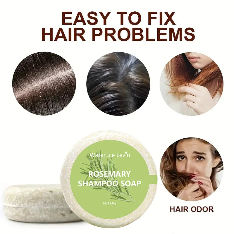 Rosemary Shampoo Bar – Hair Growth, Moisture & Oil Control