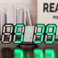 LED Digital Wall Clock – Alarm, Temperature & Date | Modern