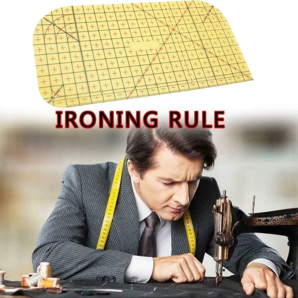 Heat-Resistant Ironing Ruler – Sewing Tailor Measuring Tool