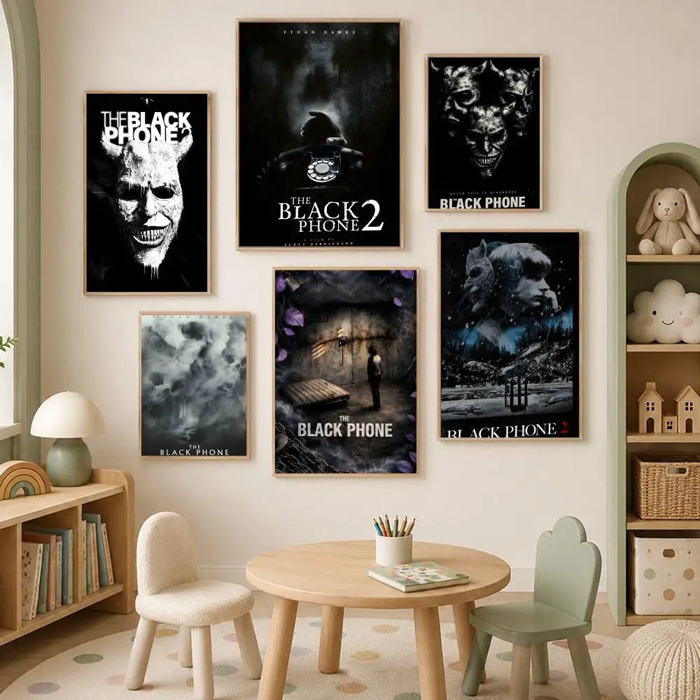 The Black Phone Movie Poster – Self-Stick HD PVC Wall Art