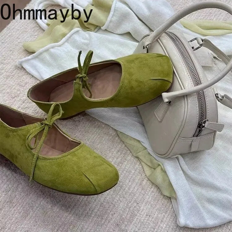 Women's Mary Jane Ballet Flats – Slip-On Dress Shoes