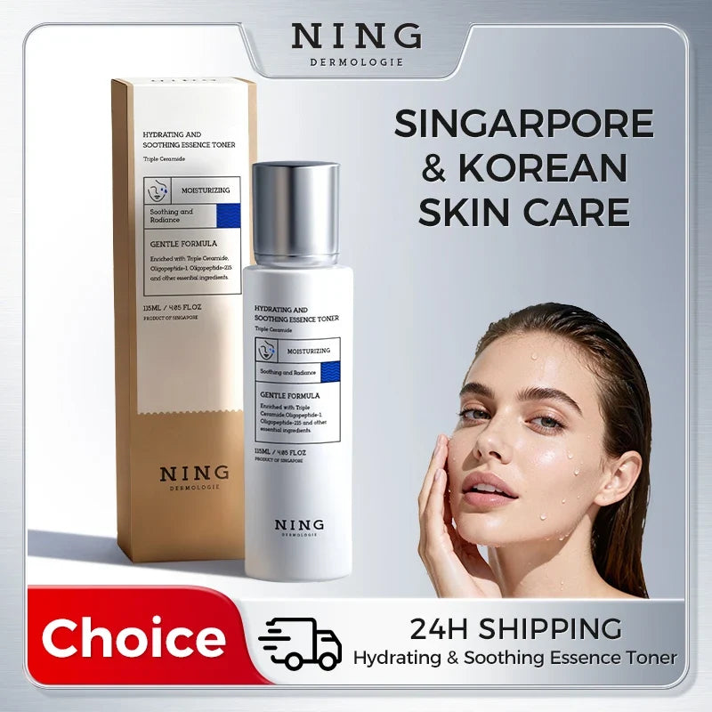 Hydrating Essence Toner – Collagen, Hyaluronic Acid & Ceramides