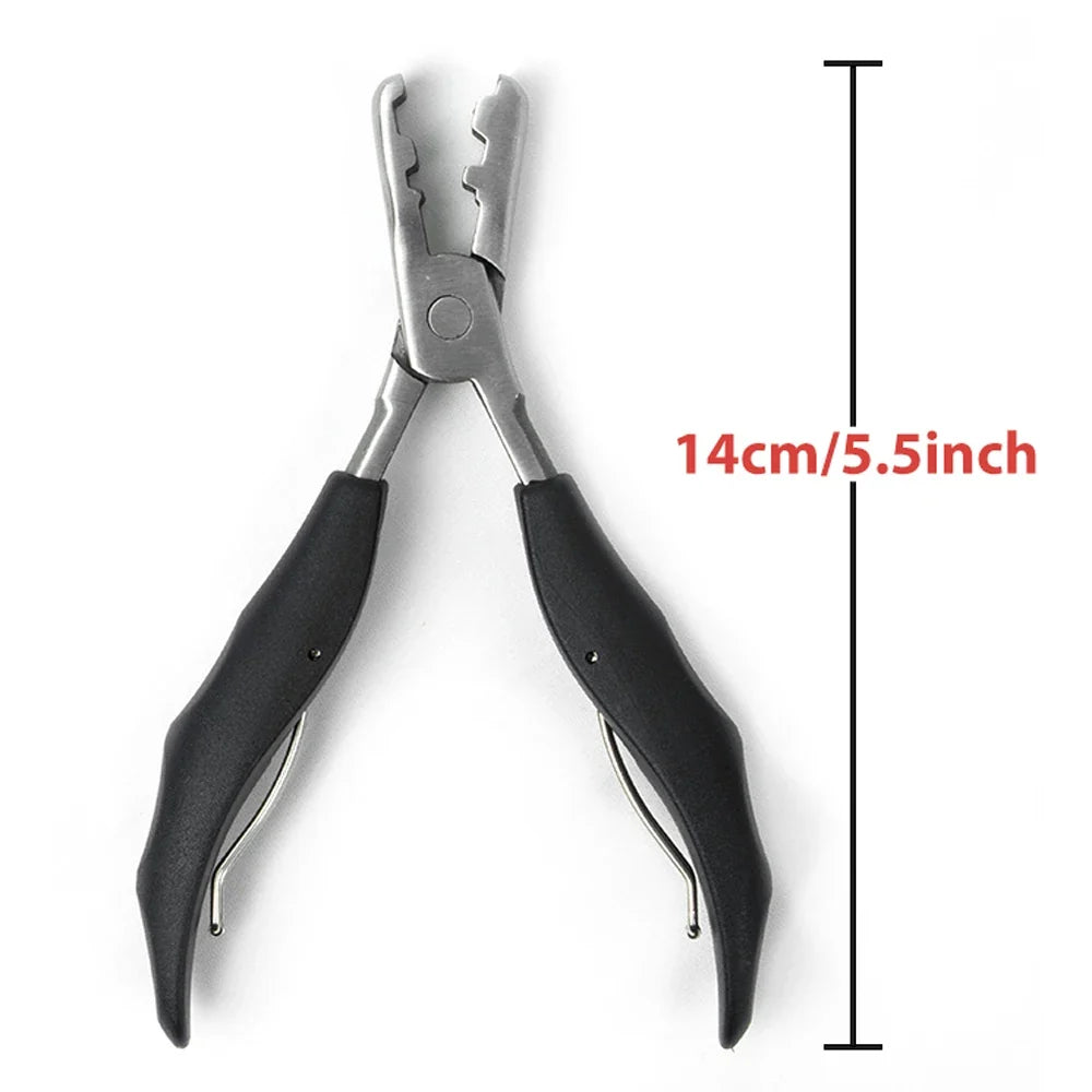 Micro Ring Hair Extension Pliers | Stainless Steel Install Tool