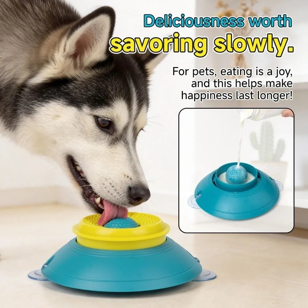 Anti-choking Dog Licking Bowl Non-slip Base Food-grade Slow Feeder