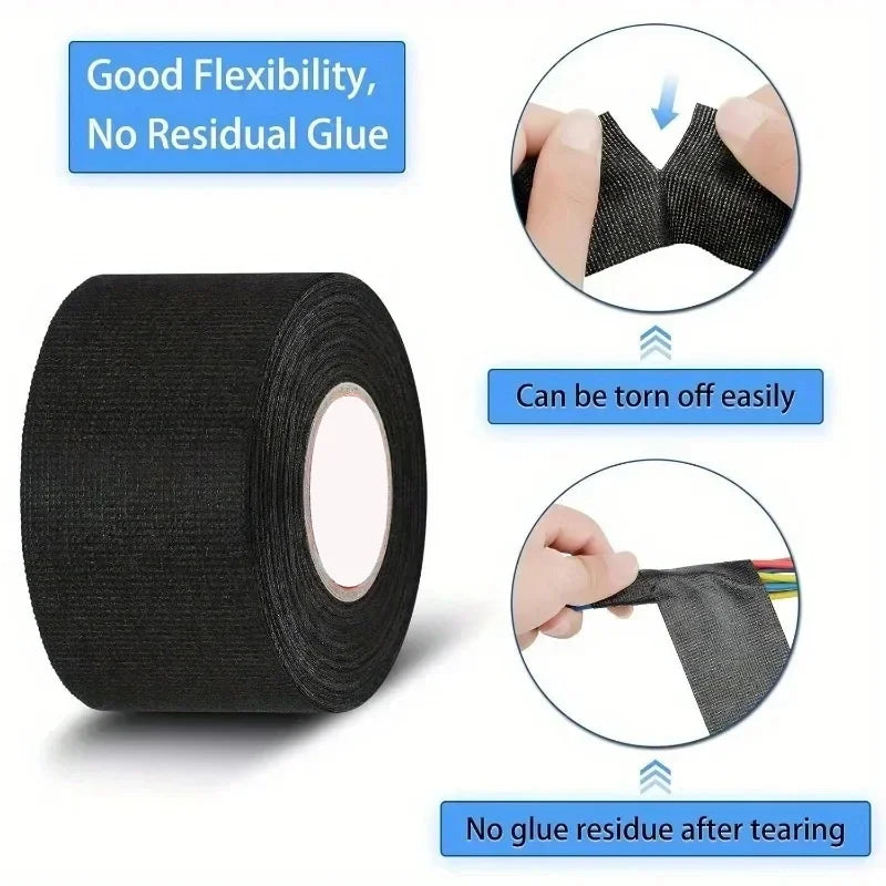 Automotive Flannel Cloth Electrical Tape – Heat & Water Resistant