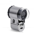 50X Pocket Magnifier Loupe with LED & UV Light | Jeweler Tool
