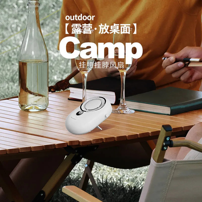 URGGU Bladeless Neck Fan – USB Rechargeable Portable Cooler