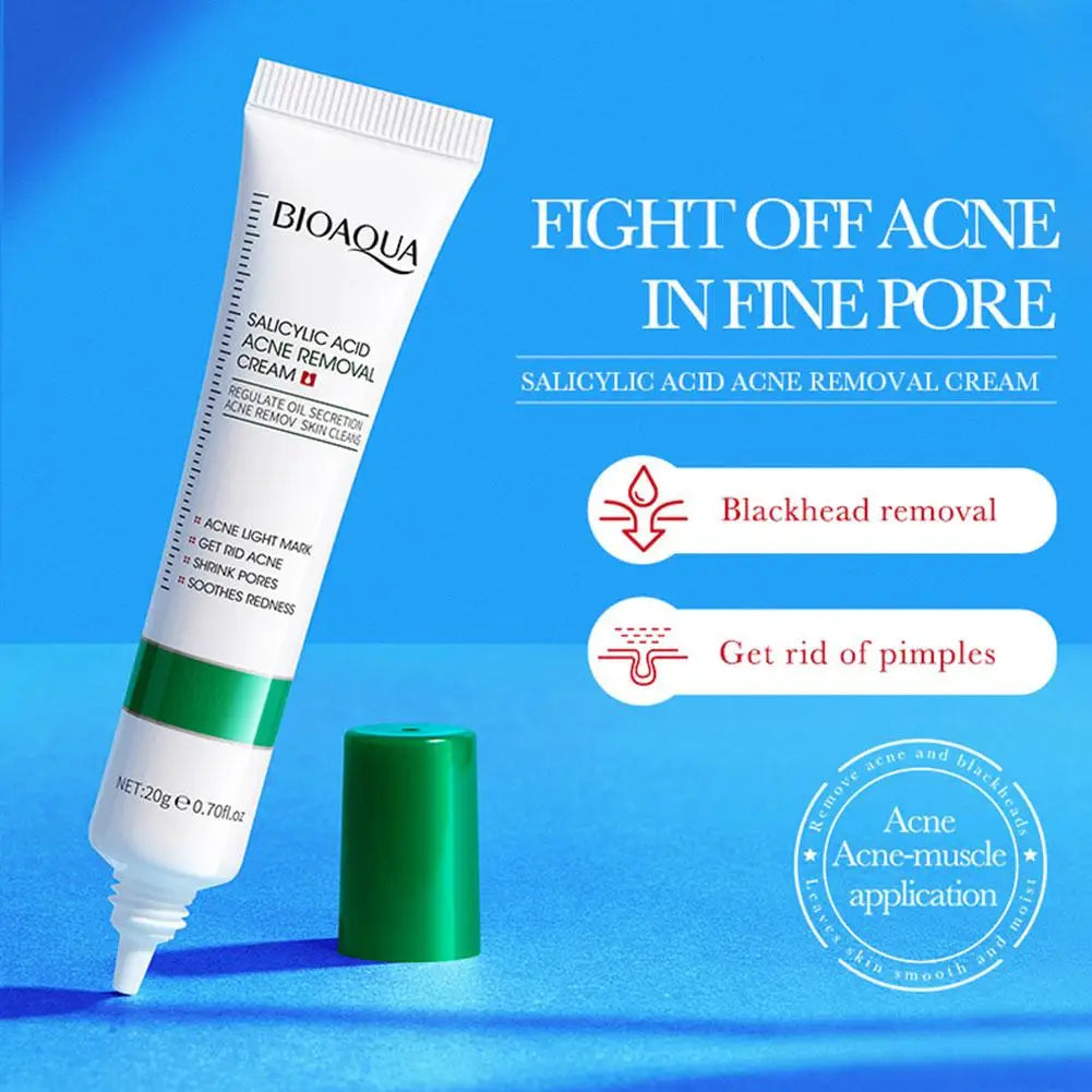 BIOAQUA Salicylic Acid Acne Cream – Pore Minimizer & Oil Control