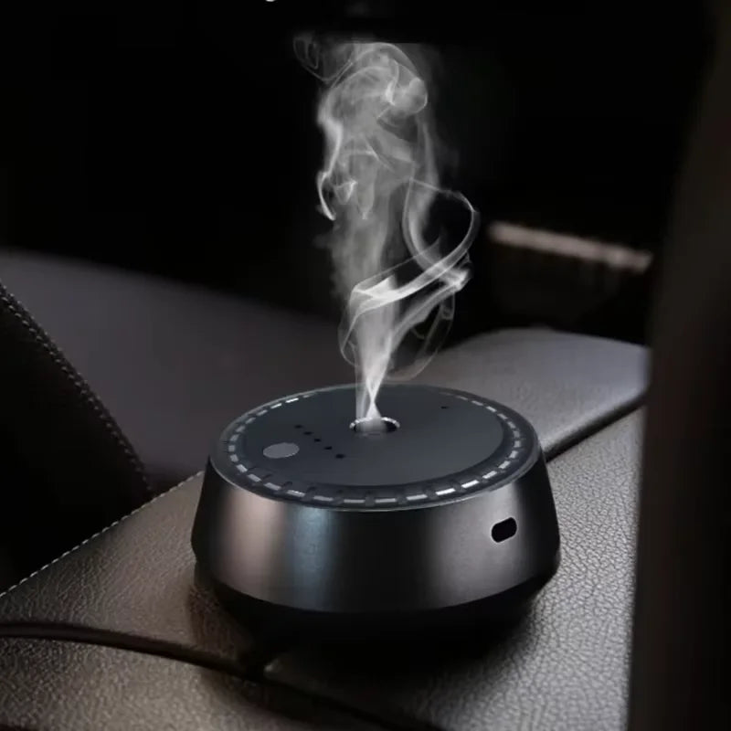 USB Rechargeable Waterless Car Essential Oil Aroma Diffuser