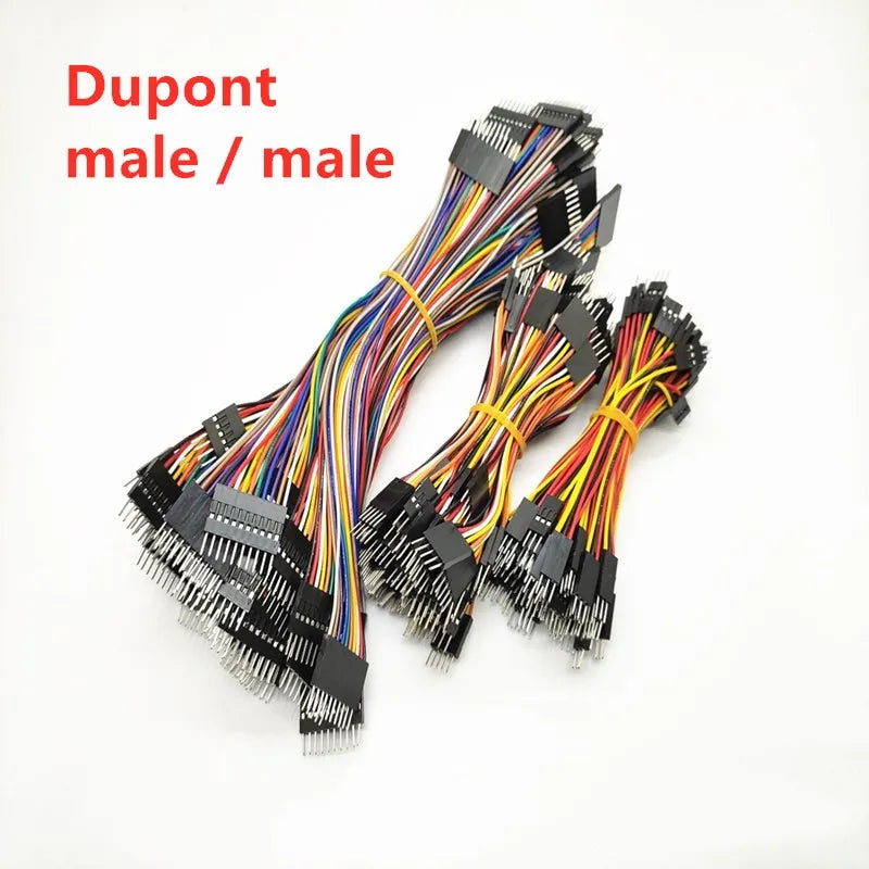 Pitch Dupont Line Female Male 2P 3 4 5 6 7 8 9 10 Pin Cable Connector