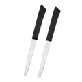 Black Steak Knife Set – Dishwasher-Safe Stainless Steel Cutlery