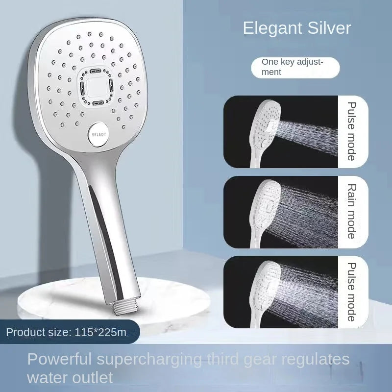 URGGU Handheld High Pressure Single Nozzle Shower Head