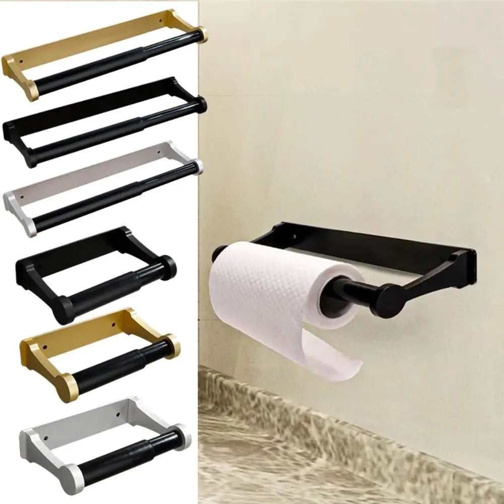 Heavy Duty Space Aluminum Paper Towel Holder | Wall & Cabinet