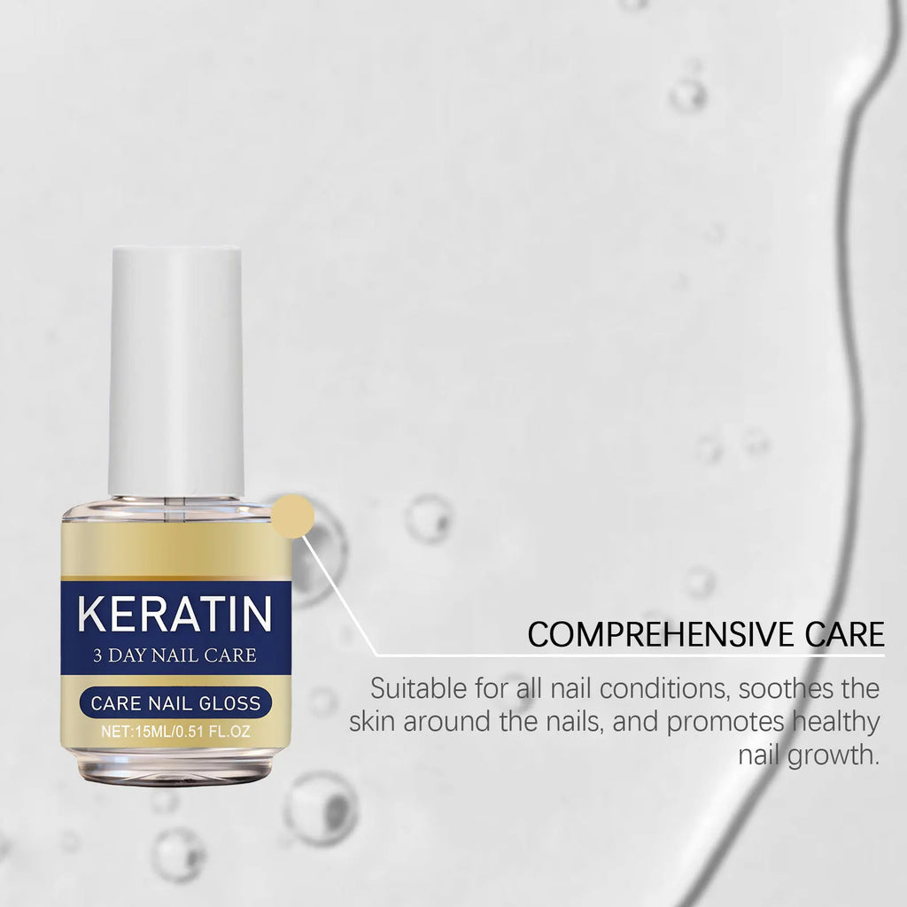 Keratin Nail Strengthening Oil – Repair Brittle Nails 15ml
