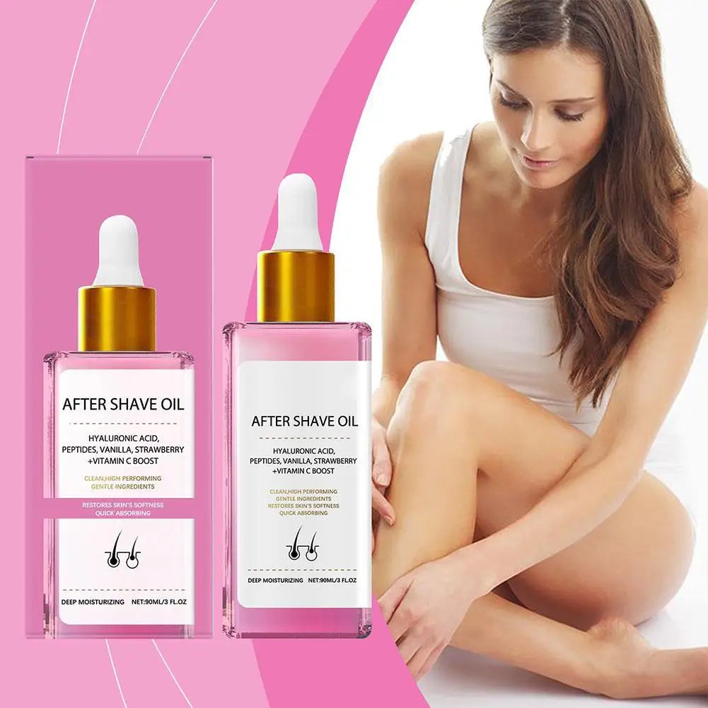 Eelhoe 2-Pack Strawberry & Vanilla After Shave Oil for Women