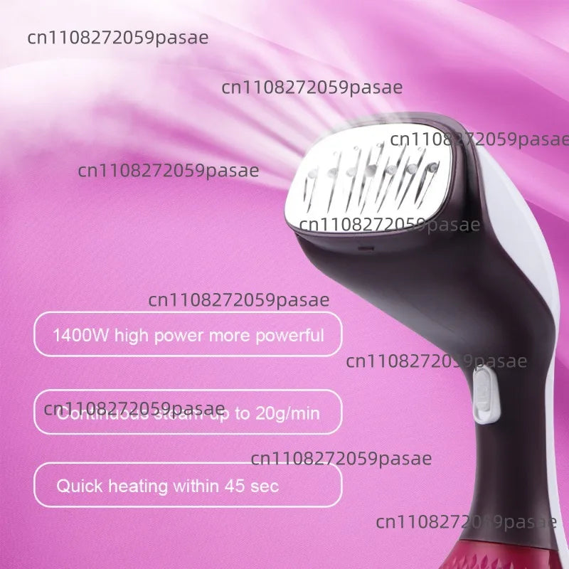 Handheld Garment Steamer – 3 Heat Levels | Travel & Home Use